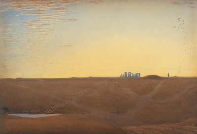 Stonehenge - Crépuscule - William Turner of Oxford