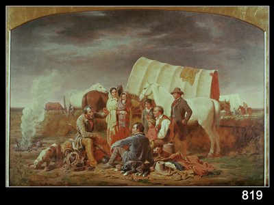 Conseil sur la prairie - William Tylee Ranney