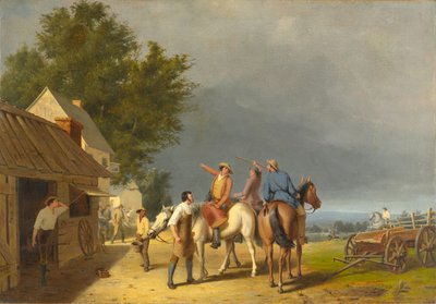 Premières nouvelles de la bataille de Lexington - William Tylee Ranney