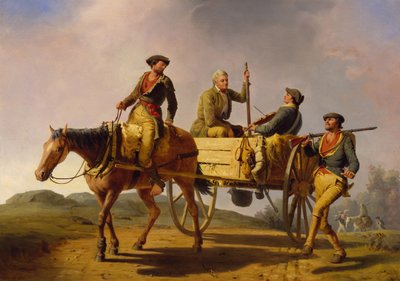 Vétérans de 1776 revenant de la guerre - William Tylee Ranney