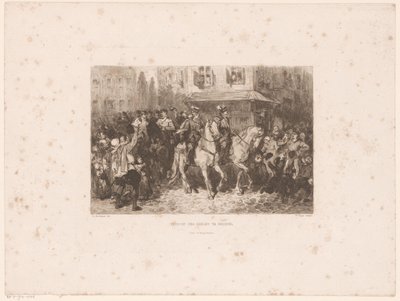 Entrée des nobles à Bruxelles, 1566 - William Unger