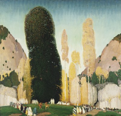 Cérémonie de montagne, c.1930 - William Victor Higgins