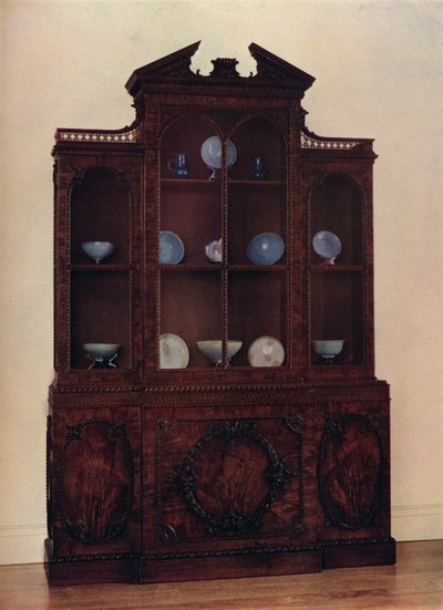 Vitrine en acajou, vers 1760 - William Vile