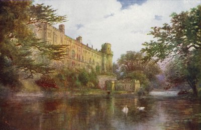 Château de Warwick, depuis l
