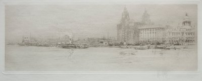 Artères de Grande-Bretagne : Le Mersey - William Walcot