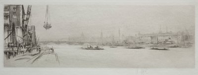 Artères de Grande-Bretagne : La Tamise - William Walcot