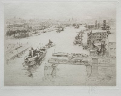 Artères de Grande-Bretagne : Le Tyne - William Walcot