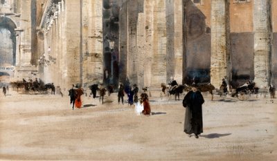 Colonnade de Bernini, Rome - William Walcot