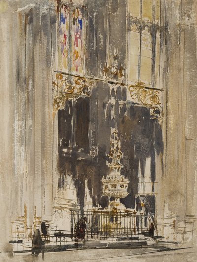Chapelle et fontaine - William Walcot