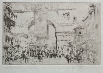 Hadrien entrant à Salonique - William Walcot