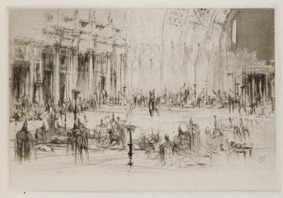 Hérodiade : Page 39, Les invités remplissaient la salle de banquet - William Walcot