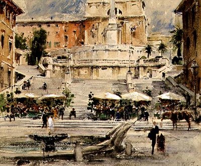 Piazza di Spagna, Rome - William Walcot