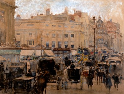 Heure de pointe, Oxford Circus - William Walcot
