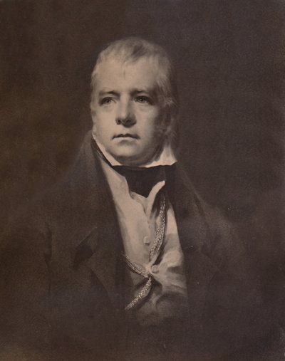 Sir Walter Scott, romancier et poète écossais, vers 1826, 1894 - William Walker
