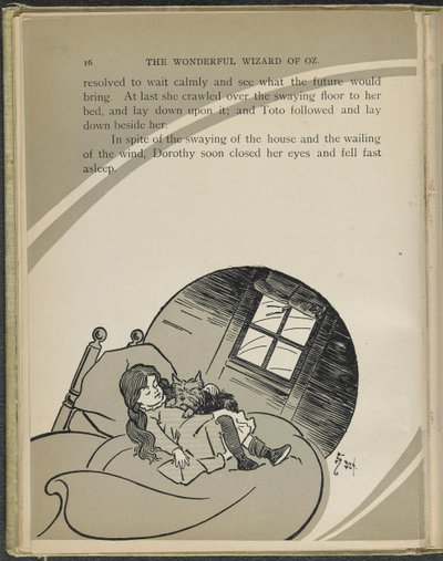 Illustration tirée de "Le merveilleux magicien d