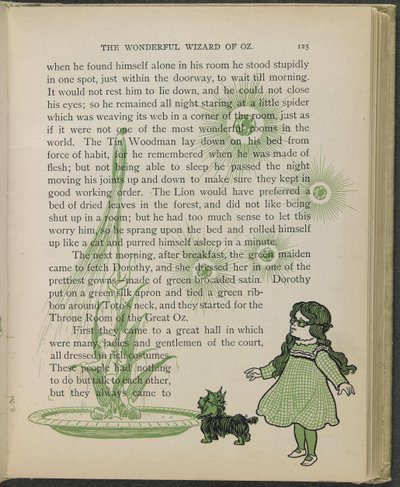 Illustration tirée de "Le merveilleux magicien d