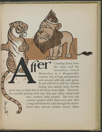 Illustration tirée de "Le merveilleux magicien d