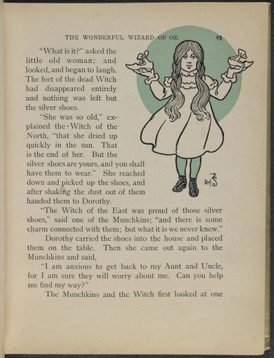 Illustration tirée de "Le merveilleux magicien d