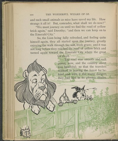 Illustration tirée de "Le merveilleux magicien d