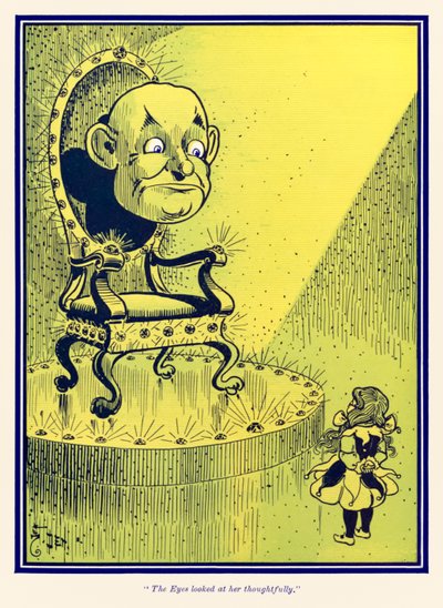 « Les yeux la regardaient pensivement. » de « Le Magicien d