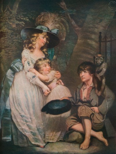 Une jeune femme encourageant le comédien bas, vers 1786-1826, 1919 - William Ward