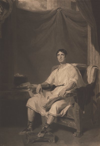 John Philip Kemble en Cato - William Ward
