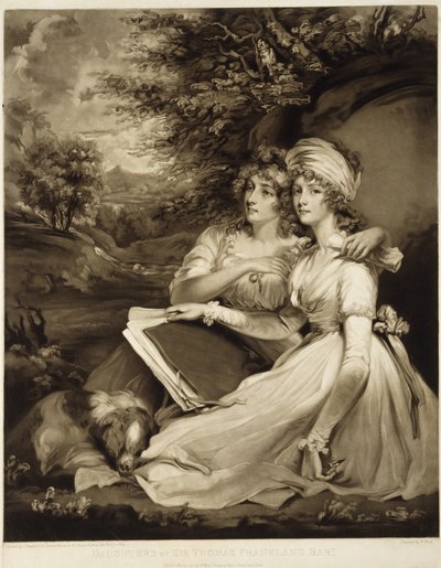 Les filles de Sir Thomas Frankland, baronnet, 1797 - William Ward