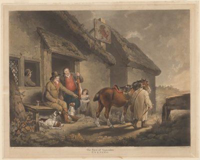 Le premier septembre, soir - William Ward after George Morland