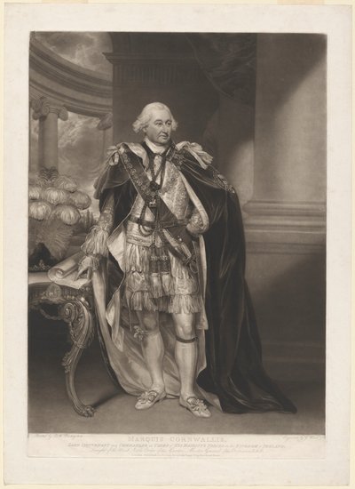 Lord Cornwallis - William Ward after Sir William Beechey