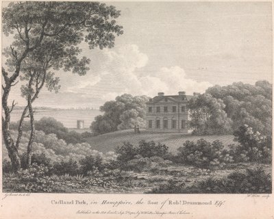 Parc de Cadland, dans le Hampshire, la résidence de Robert Drummond, Esquire - William Watts