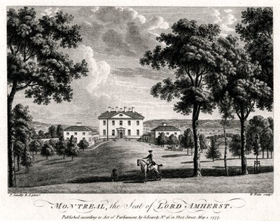 Montréal, le siège de Lord Amherst - William Watts
