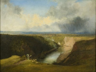 Vue des gorges de l