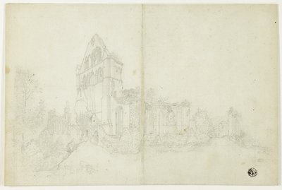 Abbaye de Byland, Yorkshire - William Westall