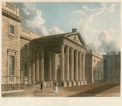 Carlton House, Londres, façade nord - William Westall