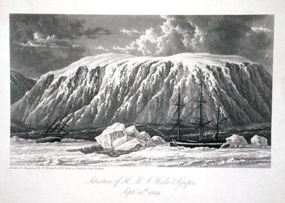 Situation de H.M.S. Hecla & Griper, 20 septembre 1819, de 