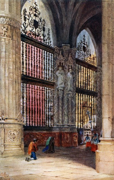 Burgos, la Capilla Mayor - William Wiehe Collins