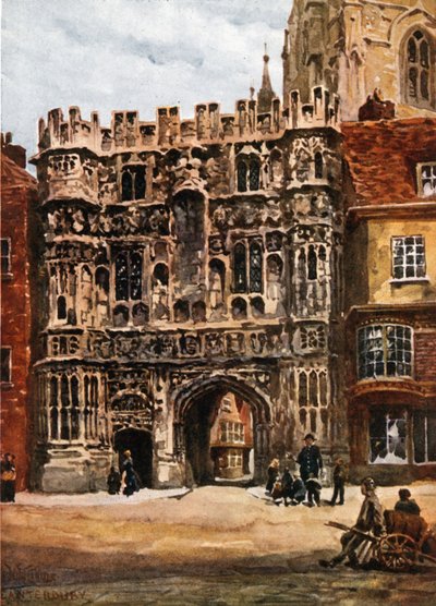 Canterbury, porte de Christchurch - William Wiehe Collins