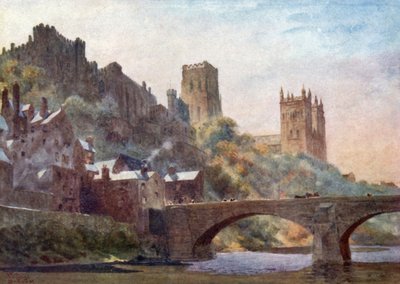 Durham, le pont Framwell Gate - William Wiehe Collins