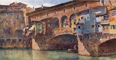 Florence. Ponte Vecchio - William Wiehe Collins