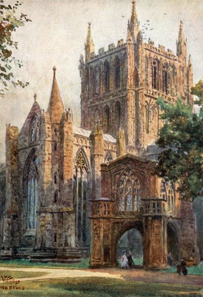 Hereford, le Transept Nord - William Wiehe Collins