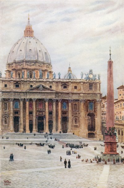 Rome. S. Pierre - William Wiehe Collins