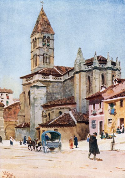 Valladolid, Santa Maria la Antigua - William Wiehe Collins