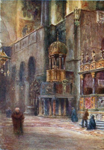 Venise. Intérieur, Saint-Marc - William Wiehe Collins