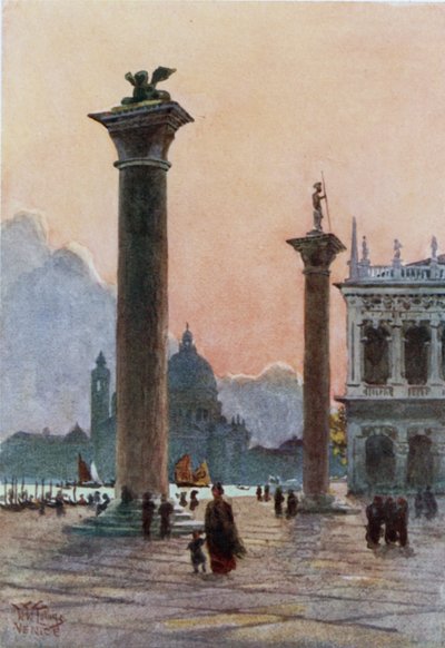 Venise. Le Lion de Saint-Marc - William Wiehe Collins