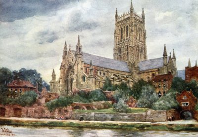 Worcester, la cathédrale - William Wiehe Collins