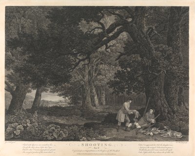 Chasse, Planche IV - William Woollett
