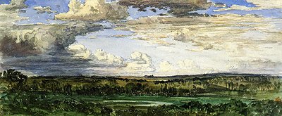 Paysage en Europe du Nord - William Wyld