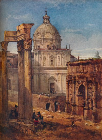 Scène romaine, vers 1831 - William Wyld