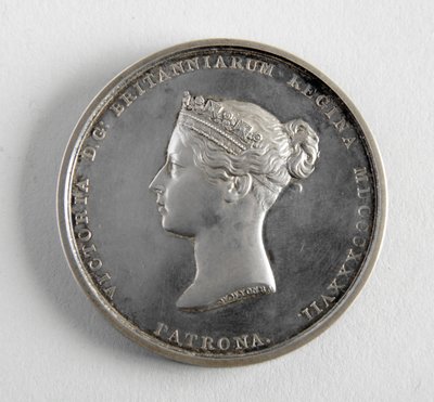 Médaille R.A. décernée à George Frampton le 10.12.1884 pour le meilleur modèle de figure - William Wyon