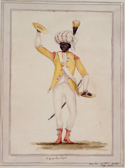 Un cymbaliste, de 
